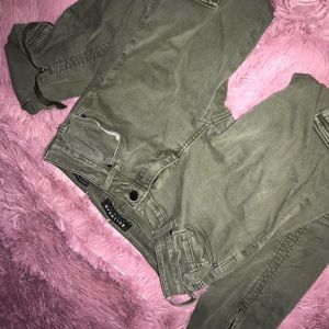 Pacsun green cargo pant